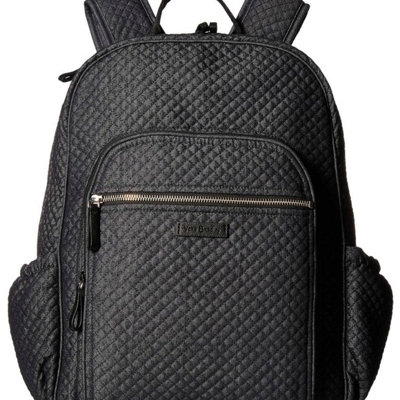 NWT Vera Bradley Iconic Backpack Denim Navy